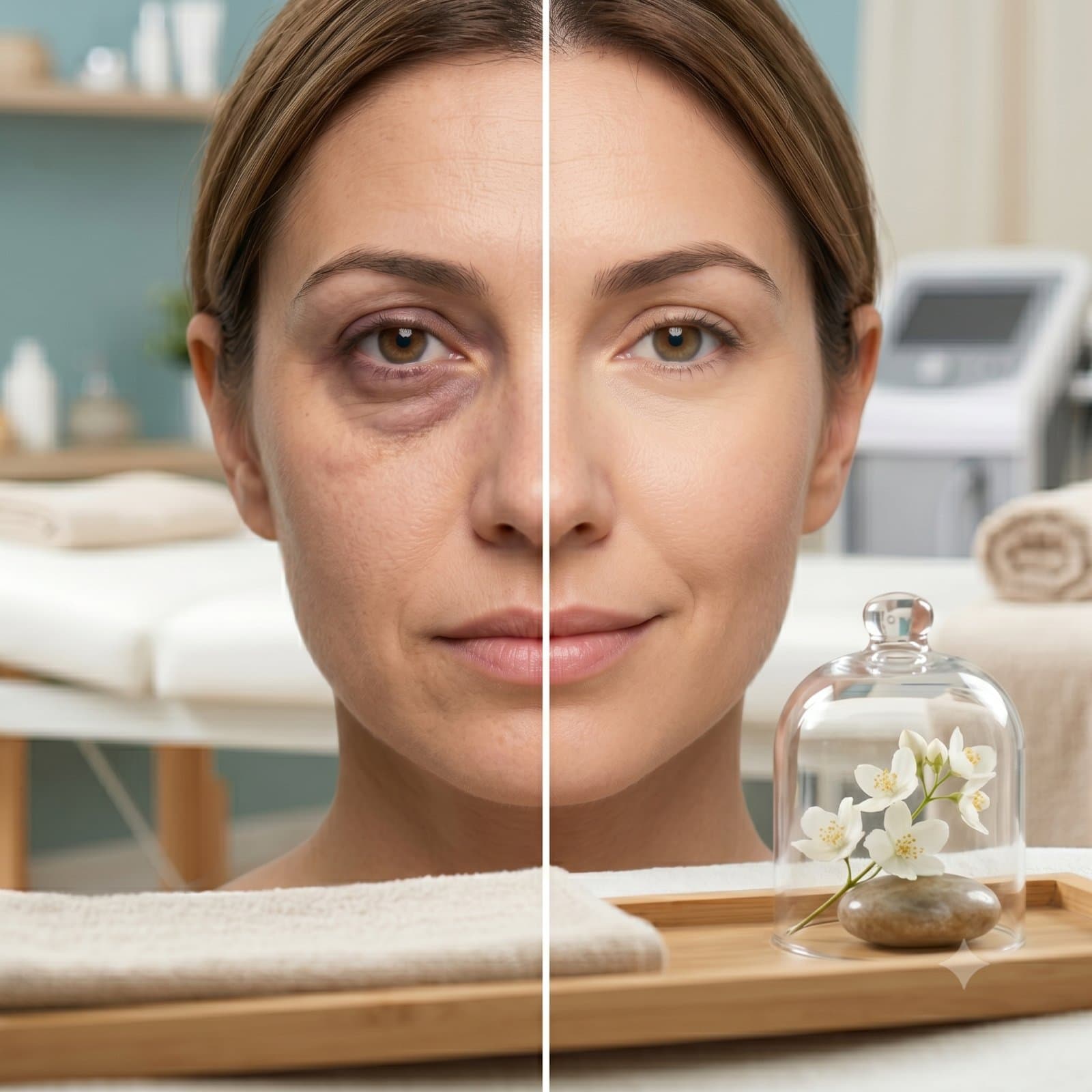 ¡Despídete de las ojeras y luce una mirada más descansada! Paga RD$1,299 en vez de RD$4,000 por un tratamiento para ojeras y bolsas en Depilación Midoris
