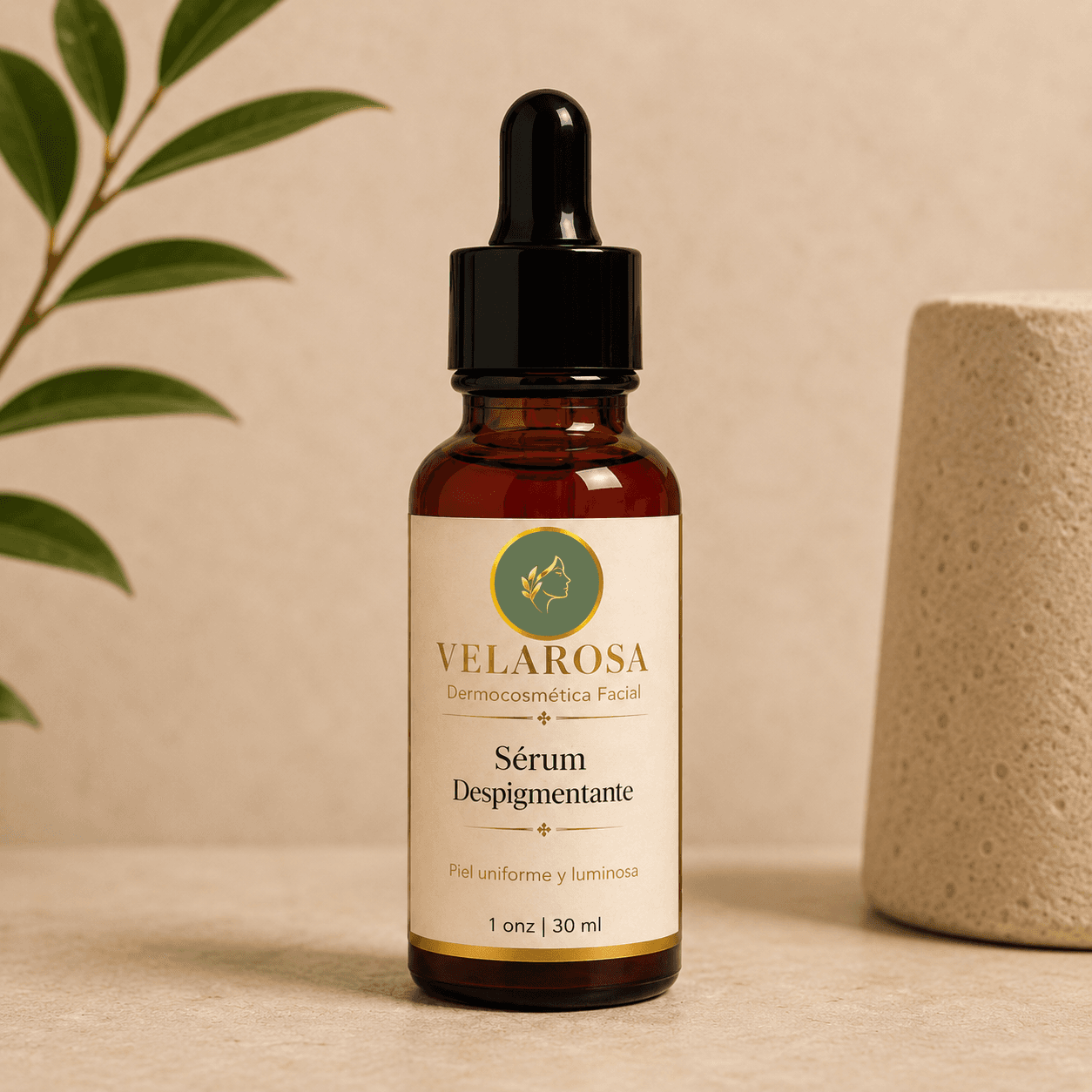 ¡Luce una piel más saludable! Paga RD$999 en vez de RD$1,500 por el Sérum Natural Antimanchas, Antiacné y Antiedad de Velarosa Stetic Center