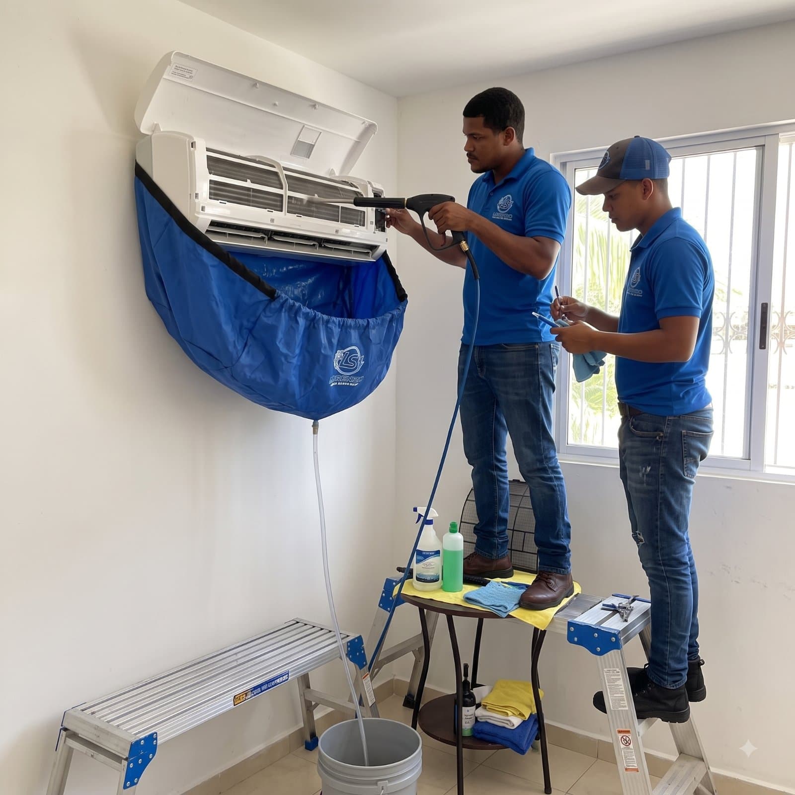 ¡Aire fresco y limpio! Paga RD$1,199 en vez de RD$2,200 por Mantenimiento Básico Preventivo para Aire Acondicionado Split en LS Lorenzo Multiservices