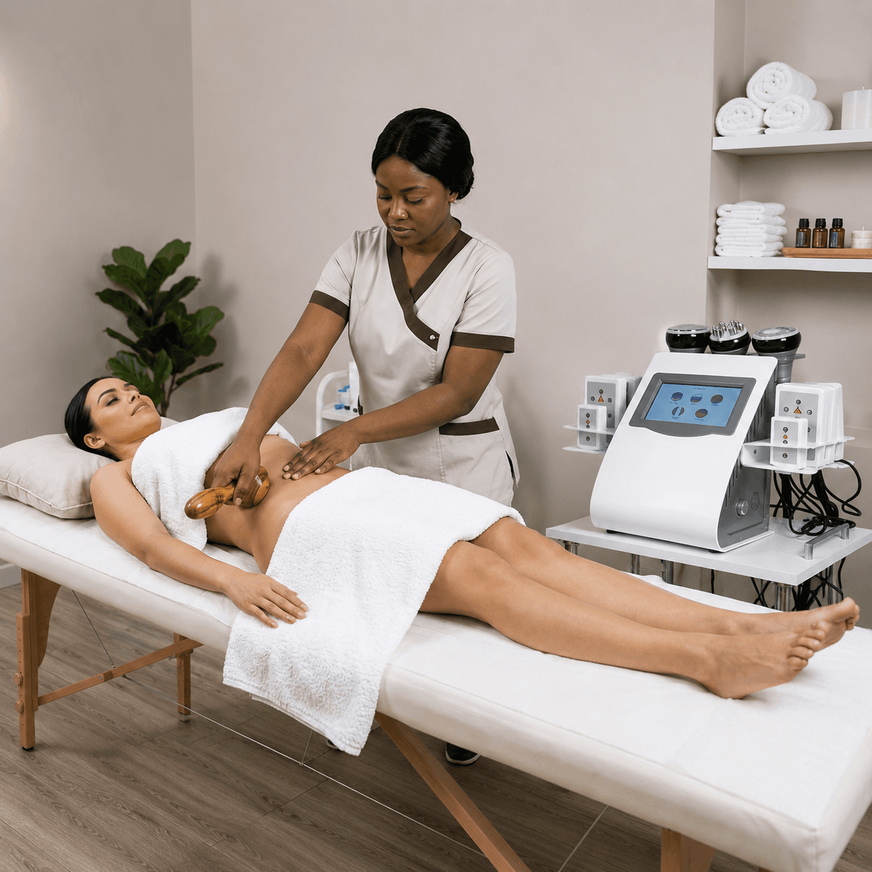 ¡luce espectacular! Paga RD$1,599 en vez de RD$5,999 por tratamiento reductor con 50 aplicaciones en RR Estetic Center