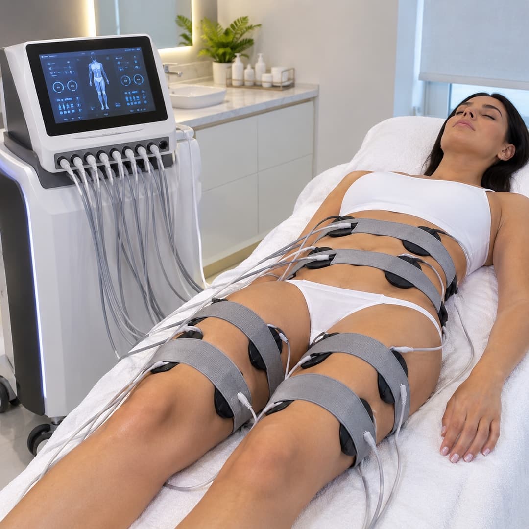 ¡Luce un abdomen más firme y definido! Paga RD$999 en vez de RD$20,000 por 10 Gimnasias Pasivas + 10 Maderoterapias + 10 Masajes Reductores + 10 Vendas en Gel en RR Estetic Center