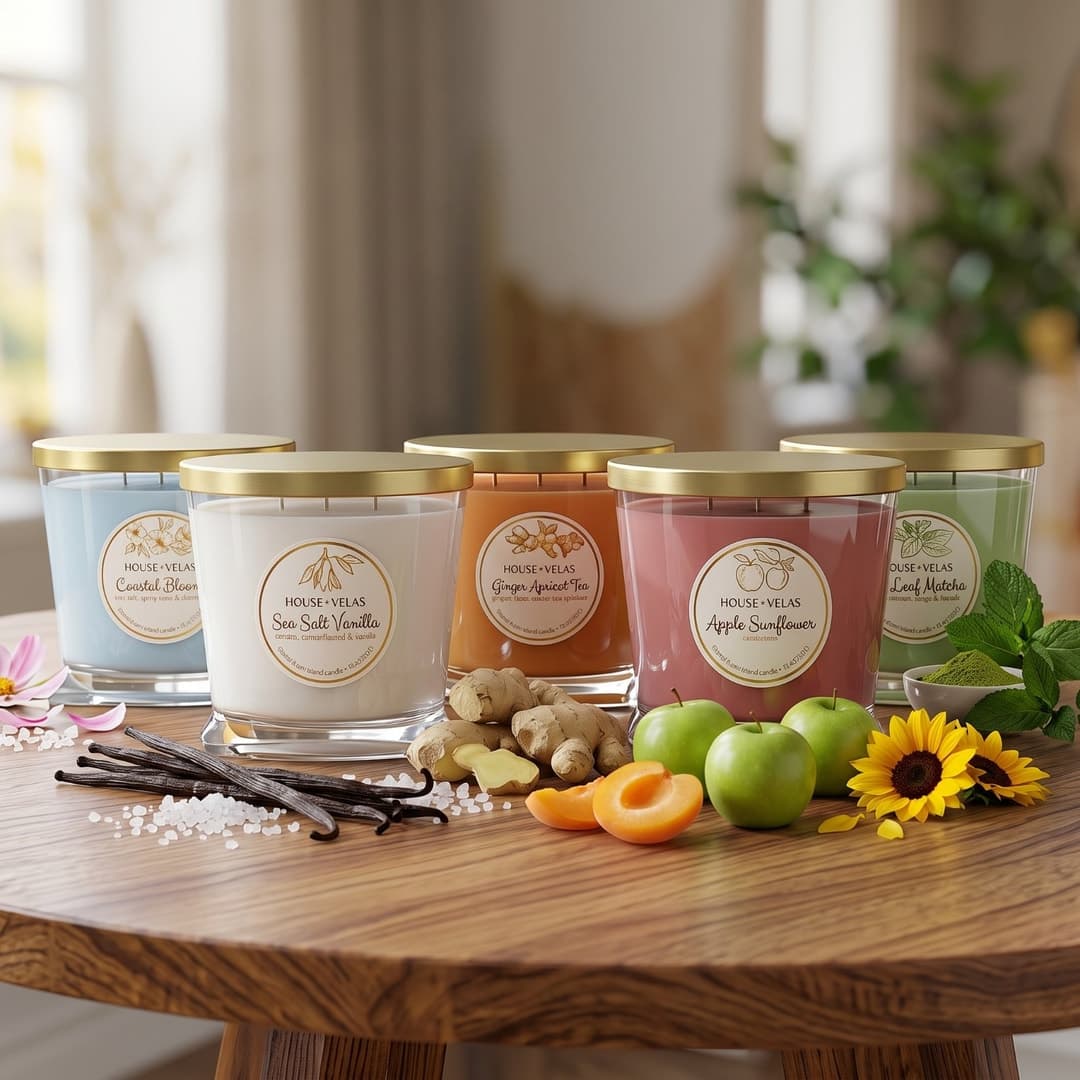 ¡Aromatiza y transforma tus espacios! Paga RD$999 en vez de RD$1,200 por Vela Aromática Premium de Soy Wax - Colección Elevate (14oz/3 Mechas) con Delivery Incluido en Santo Domingo de House of Velas — imagen 1
