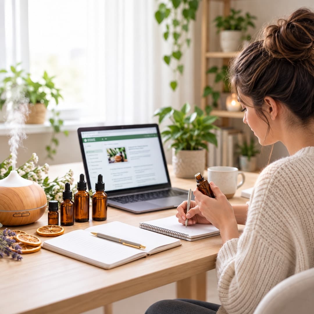 ¡Disfruta aprendiendo sobre aromaterapia y aceites esenciales! Paga RD$699 en vez de RD$10,301 por Curso Online de 60 Horas + Tutoría + Certificado en Corporación Informática — imagen 1