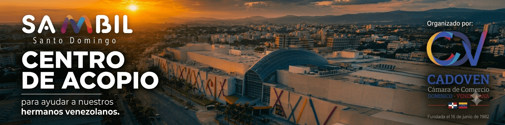 Mano a Mano por Venezuela: Centro de Acopio en Sambil