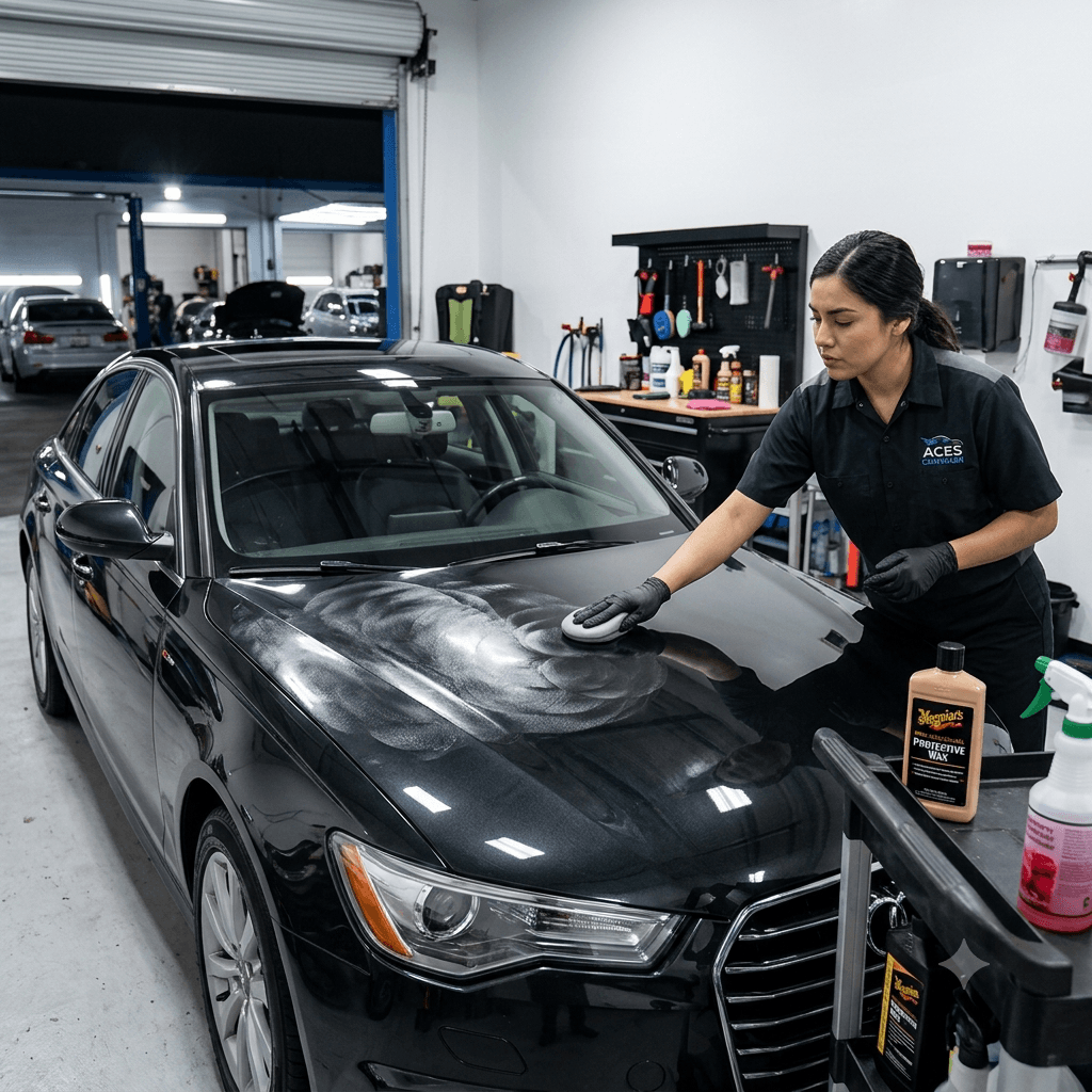 ¡Luce un vehículo deslumbrante y protegido por dentro y fuera! Paga RD$3,399 en vez de RD$3,900 por lavado premium en Aces Carwash