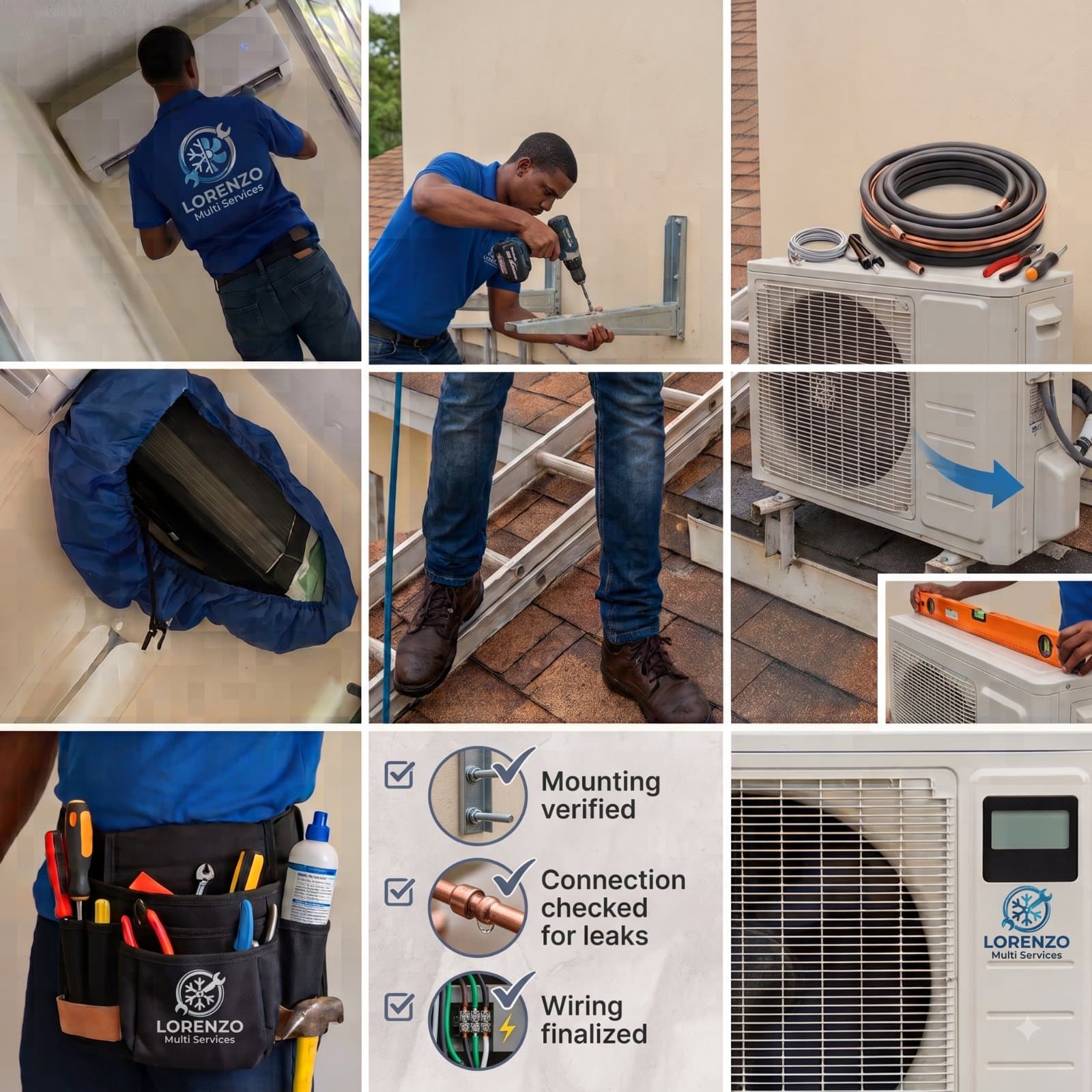 ¡Mantén tu espacio fresco y confortable! Paga RD$1,879 en vez de RD$3,000 por instalación de Aire Acondicionado Split en LS Lorenzo Multiservices