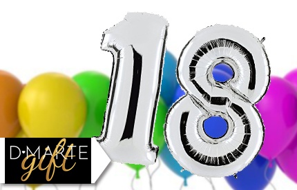 Celebra un cumpleaños o un aniversario! Paga RD$1,300 en vez de RD$2,600  por un 1 Arreglo de 2 globos en forma de número + 2 Globos pequeños + Pesa  en D'Marte Gift. 