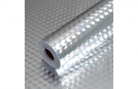 Papel Aluminio Adhesivo para Cocina 5 Metros
