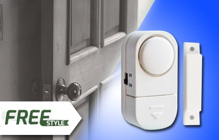 Protege tu hogar! Paga RD$160 en vez de RD$350 por Sistema de alarma  inalámbrica para puerta o ventana de casa con sensor magnético en Free  Style. 